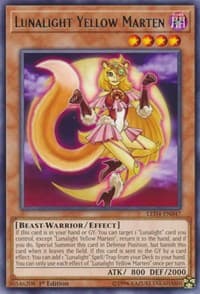Lunalight Yellow Marten - Legendary Duelists: Sisters of the Rose - YuGiOh card