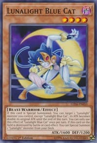 Lunalight Blue Cat - Legendary Duelists: Sisters of the Rose - YuGiOh card