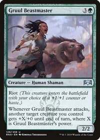 Gruul Beastmaster - Ravnica Allegiance - Magic: The Gathering card