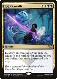 Kaya's Wrath - Ravnica Allegiance - Magic: The Gathering card