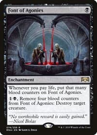 Font of Agonies - Ravnica Allegiance - Magic: The Gathering card
