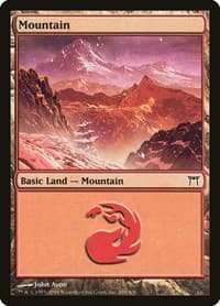 Mountain (299) - Champions of Kamigawa - Magic: The Gathering card
