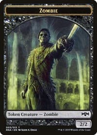 Zombie Token - Ravnica Allegiance - Magic: The Gathering card