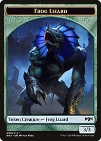 Frog Lizard Token - Ravnica Allegiance - Magic: The Gathering card