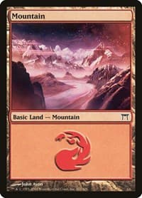 Mountain (301) - Champions of Kamigawa - Magic: The Gathering card