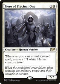 Hero of Precinct One - Ravnica Allegiance - Magic: The Gathering card