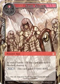 Sand Soldier - The Strangers of New Valhalla - Force of Will card