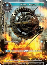 Wheel Drone (Full Art) - The Strangers of New Valhalla - Force of Will card