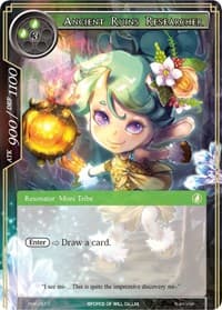 Ancient Ruins Researcher - The Strangers of New Valhalla - Force of Will card