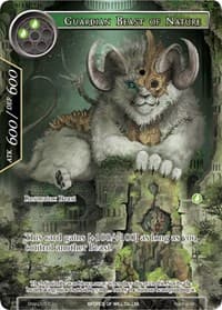 Guardian Beast of Nature (Full Art) - The Strangers of New Valhalla - Force of Will card
