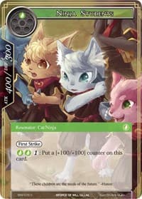Ninja Students - The Strangers of New Valhalla - Force of Will card
