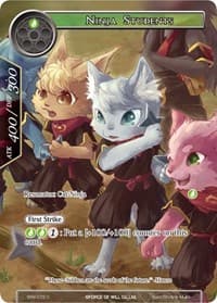 Ninja Students (Full Art) - The Strangers of New Valhalla - Force of Will card