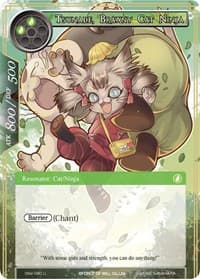 Tsunade, Brawny Cat Ninja - The Strangers of New Valhalla - Force of Will card