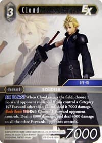 Cloud EX - FF: Promo Cards - Final Fantasy TCG card
