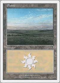 Plains (342) - 7th Edition - Magic: The Gathering card