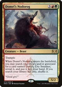 Domri's Nodorog - Ravnica Allegiance - Magic: The Gathering card