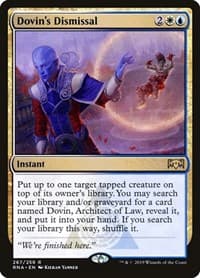 Dovin's Dismissal - Ravnica Allegiance - Magic: The Gathering card