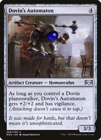 Dovin's Automaton - Ravnica Allegiance - Magic: The Gathering card