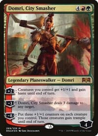Domri, City Smasher - Ravnica Allegiance - Magic: The Gathering card