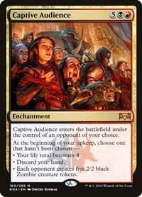 Captive Audience - Ravnica Allegiance - Magic: The Gathering card