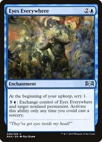 Eyes Everywhere - Ravnica Allegiance - Magic: The Gathering card