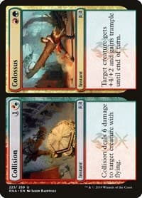 Collision // Colossus - Ravnica Allegiance - Magic: The Gathering card