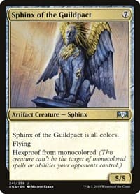 Sphinx of the Guildpact - Ravnica Allegiance - Magic: The Gathering card