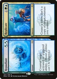 Repudiate // Replicate - Ravnica Allegiance - Magic: The Gathering card
