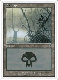 Swamp (346) - 7th Edition - Magic: The Gathering card