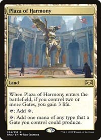 Plaza of Harmony - Ravnica Allegiance - Magic: The Gathering card