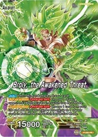 Broly // Broly, the Awakened Threat (Broly Pack Vol. 1) - Promotion Cards - Dragon Ball Super: Masters card