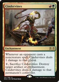 Cindervines - Ravnica Allegiance - Magic: The Gathering card