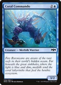 Coral Commando - Ravnica Allegiance - Magic: The Gathering card