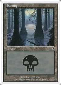 Swamp (348) - 7th Edition - Magic: The Gathering card