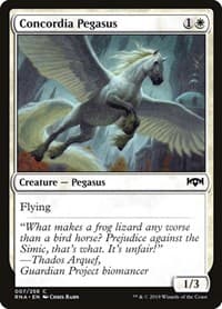 Concordia Pegasus - Ravnica Allegiance - Magic: The Gathering card