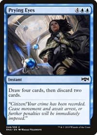 Prying Eyes - Ravnica Allegiance - Magic: The Gathering card