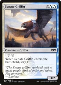 Senate Griffin - Ravnica Allegiance - Magic: The Gathering card
