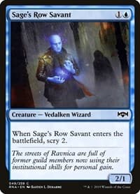 Sage's Row Savant - Ravnica Allegiance - Magic: The Gathering card