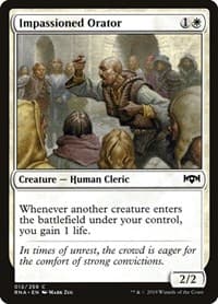 Impassioned Orator - Ravnica Allegiance - Magic: The Gathering card