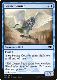 Senate Courier - Ravnica Allegiance - Magic: The Gathering card