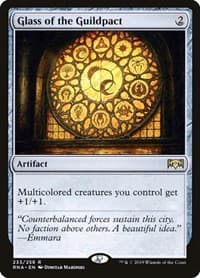 Glass of the Guildpact - Ravnica Allegiance - Magic: The Gathering card