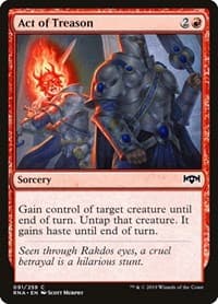 Act of Treason - Ravnica Allegiance - Magic: The Gathering card