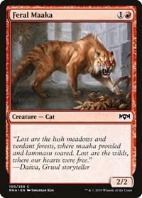 Feral Maaka - Ravnica Allegiance - Magic: The Gathering card