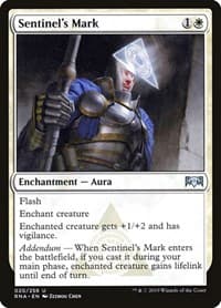 Sentinel's Mark - Ravnica Allegiance - Magic: The Gathering card