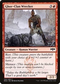 Ghor-Clan Wrecker - Ravnica Allegiance - Magic: The Gathering card