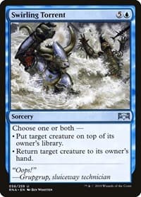 Swirling Torrent - Ravnica Allegiance - Magic: The Gathering card