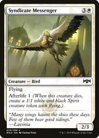 Syndicate Messenger - Ravnica Allegiance - Magic: The Gathering card