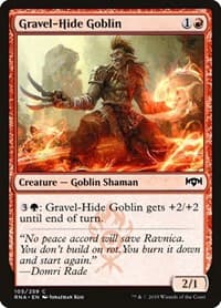 Gravel-Hide Goblin - Ravnica Allegiance - Magic: The Gathering card