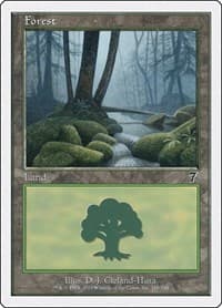 Forest (328) - 7th Edition - Magic: The Gathering card
