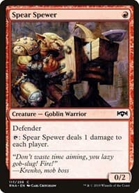 Spear Spewer - Ravnica Allegiance - Magic: The Gathering card